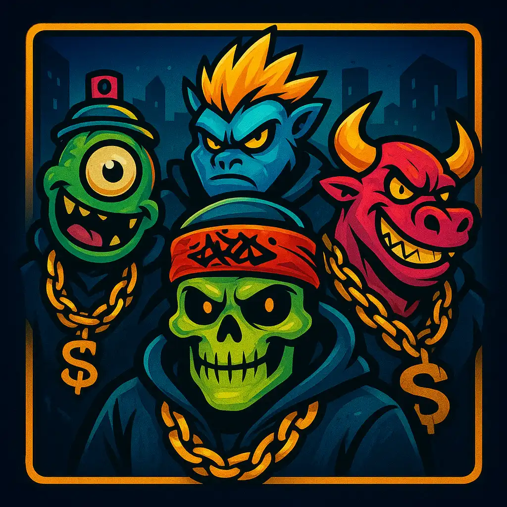 Chaos Crew 2 slot game artwork